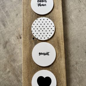 Onderzetters | set 4 stuks