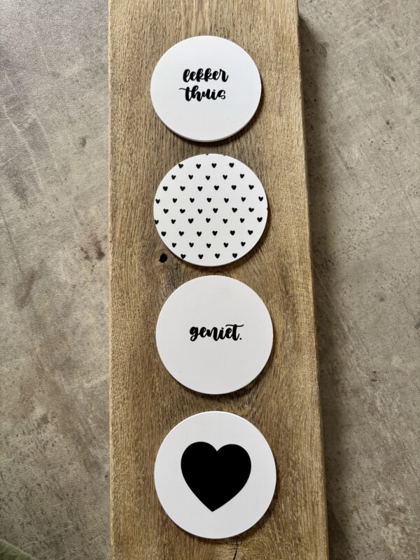 Onderzetters | set 4 stuks
