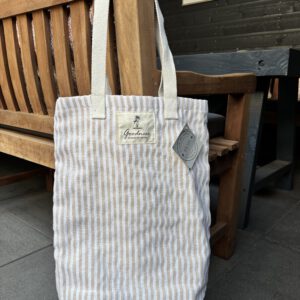 Ibiza Bag Striped naturel | Eigen en Anders