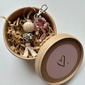 Sleutelhanger met gelukspoppetje