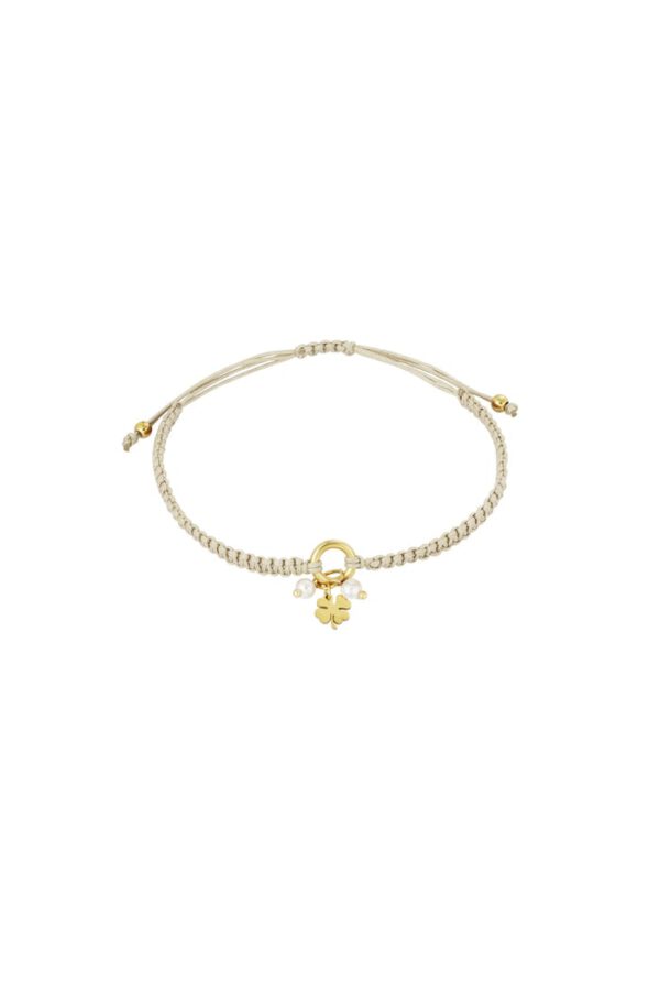 Armband lucky fortune - zand