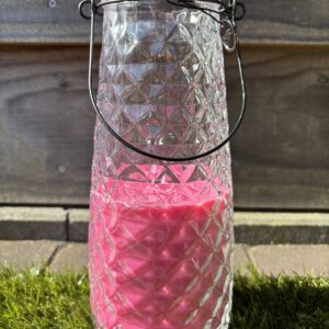 Home Society - kaars - vitra - hangkaars - roze - 9.7x9.7x21.5 cm
