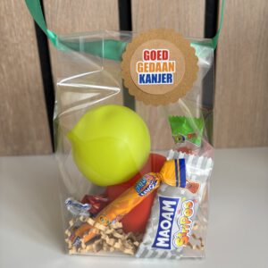 Avondvierdaagse traktatie | herbruikbare waterballonnen en snoep