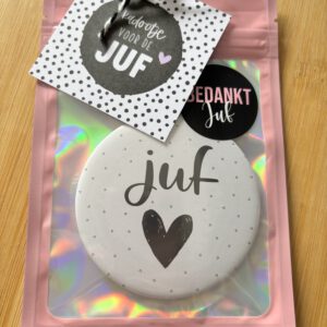 Tasspiegel juf | miek in vorm