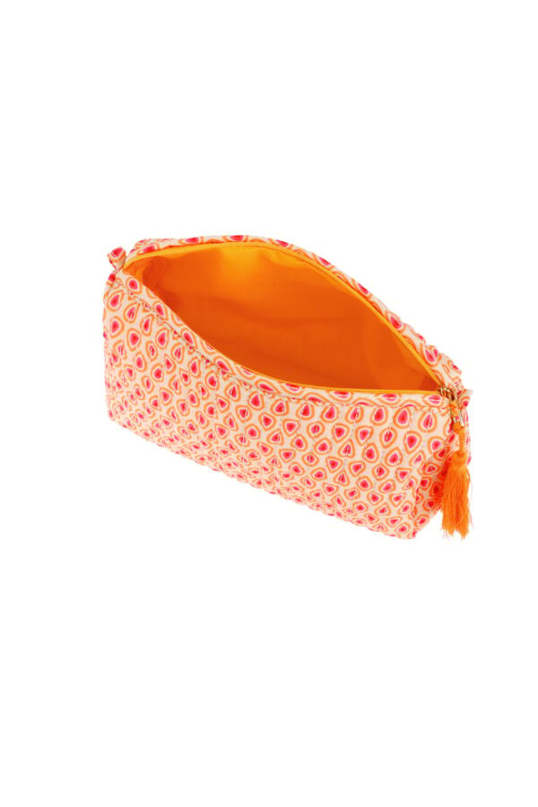 Make-up tasje orange pink - Afbeelding 2