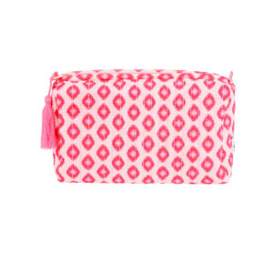 Make-up tasje retro chique pink