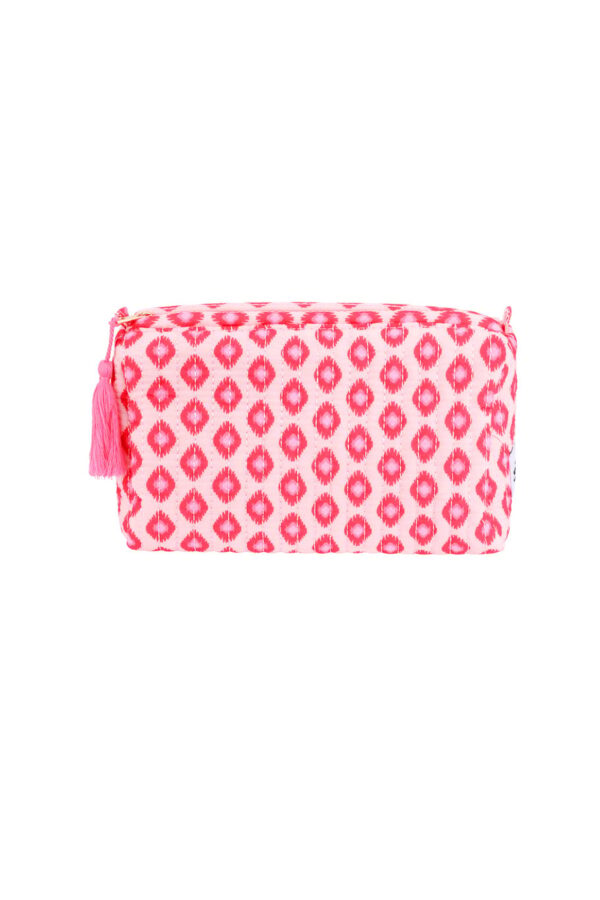 Make-up tasje retro chique pink