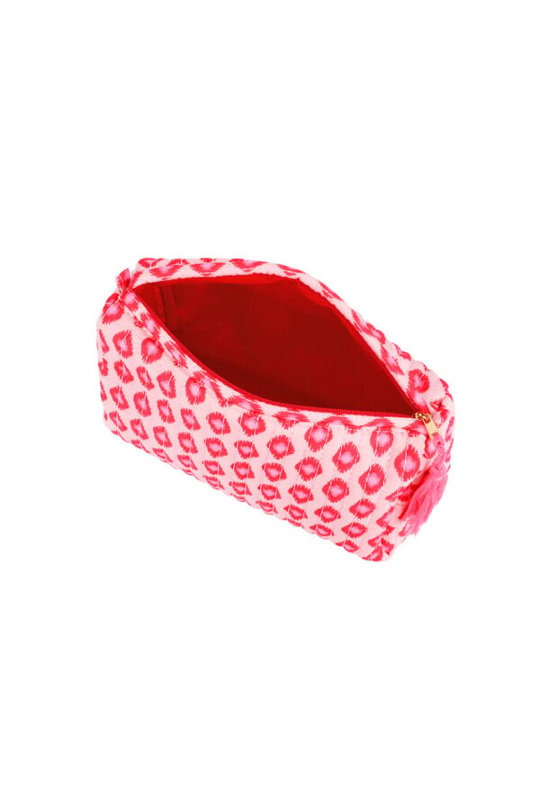 Make-up tasje retro chique pink - Afbeelding 2