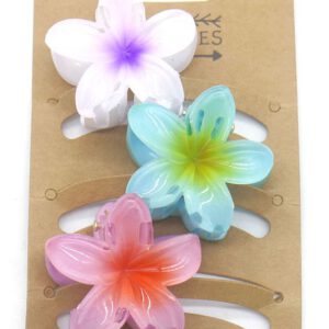 Haarklemmen bloem set van 3 stuks