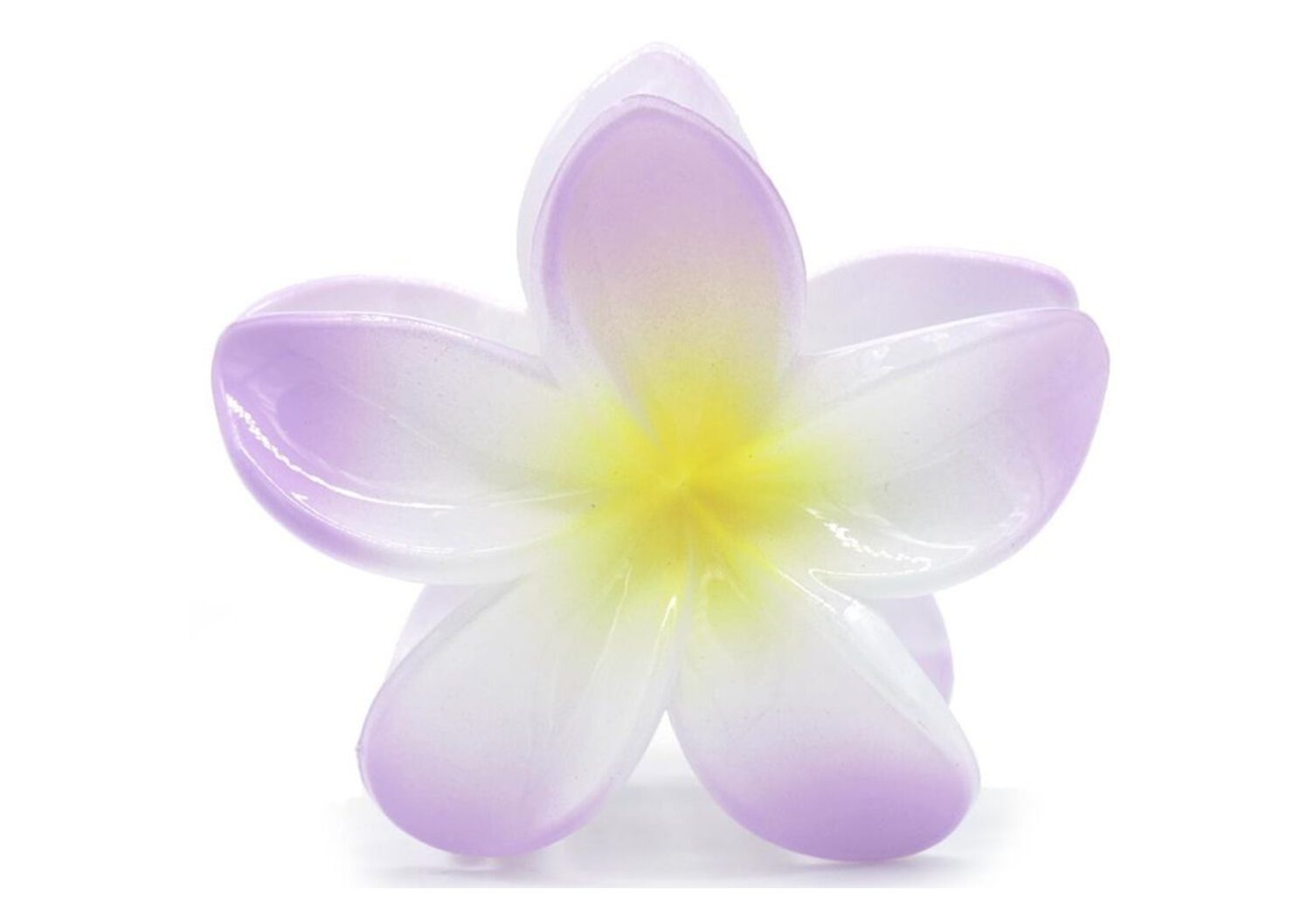 Haarklem bloem paars 7 cm