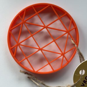 Flower up oranje | Vrolijke dag