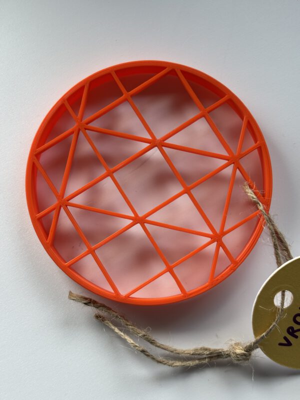 Flower up oranje | Vrolijke dag