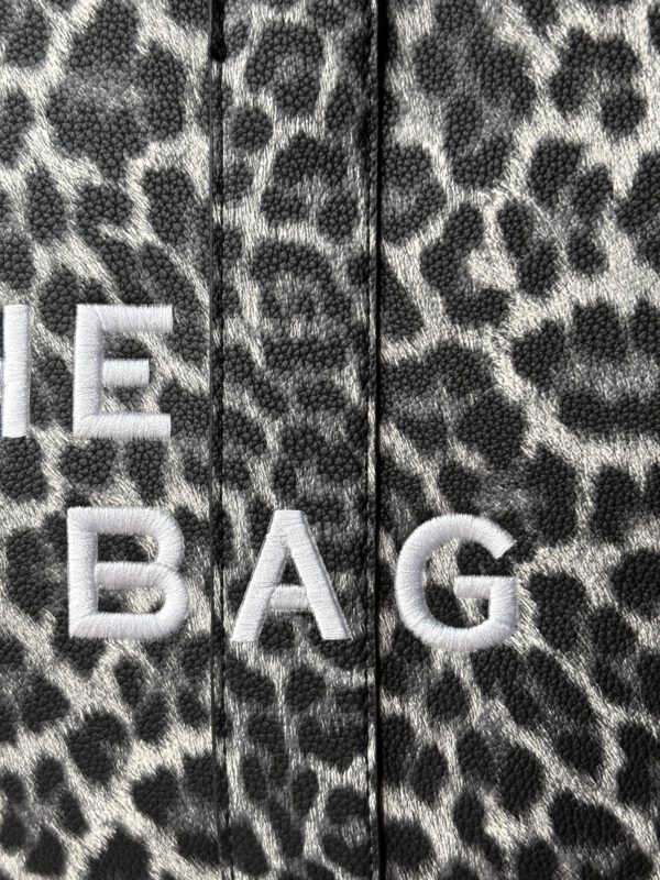 Qischa handtas The Tote Bag leopard grijs - Afbeelding 2