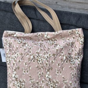 Tas zacht roze met bloemenprint | Goround