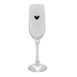 Clayre & Eef Champagneglas 200 ml Hart