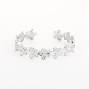 Armband bloemetjes bangle