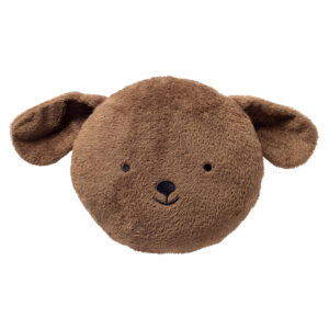 LUKE - sierkussen Ø30 cm - hond - rond - Tobacco Brown - bruin