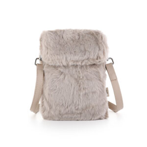 Teddy telefoontasje beige