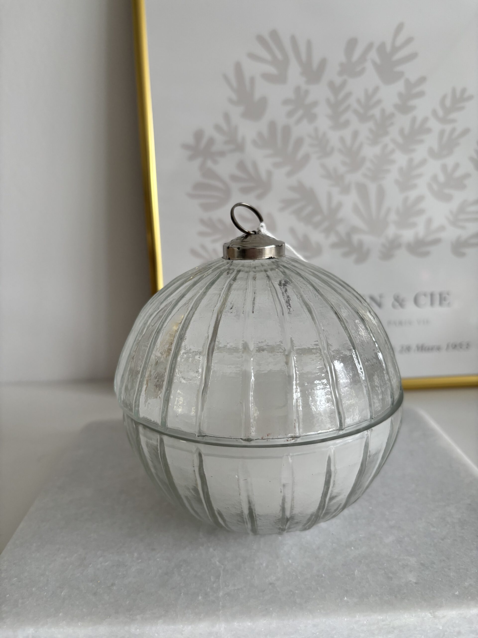Candle Xmas Ball L | Home Society