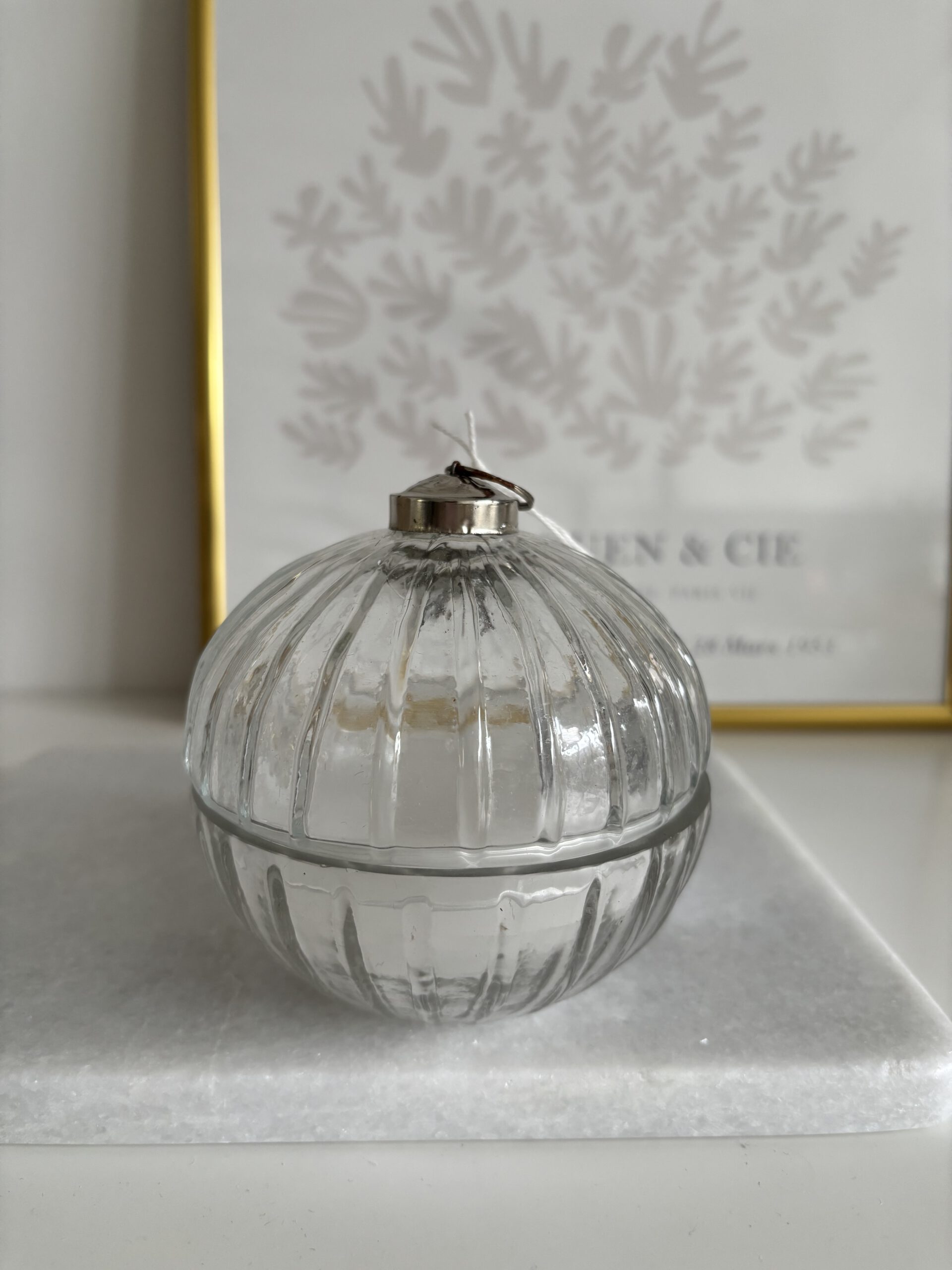 Candle Xmas Ball S | Home Society