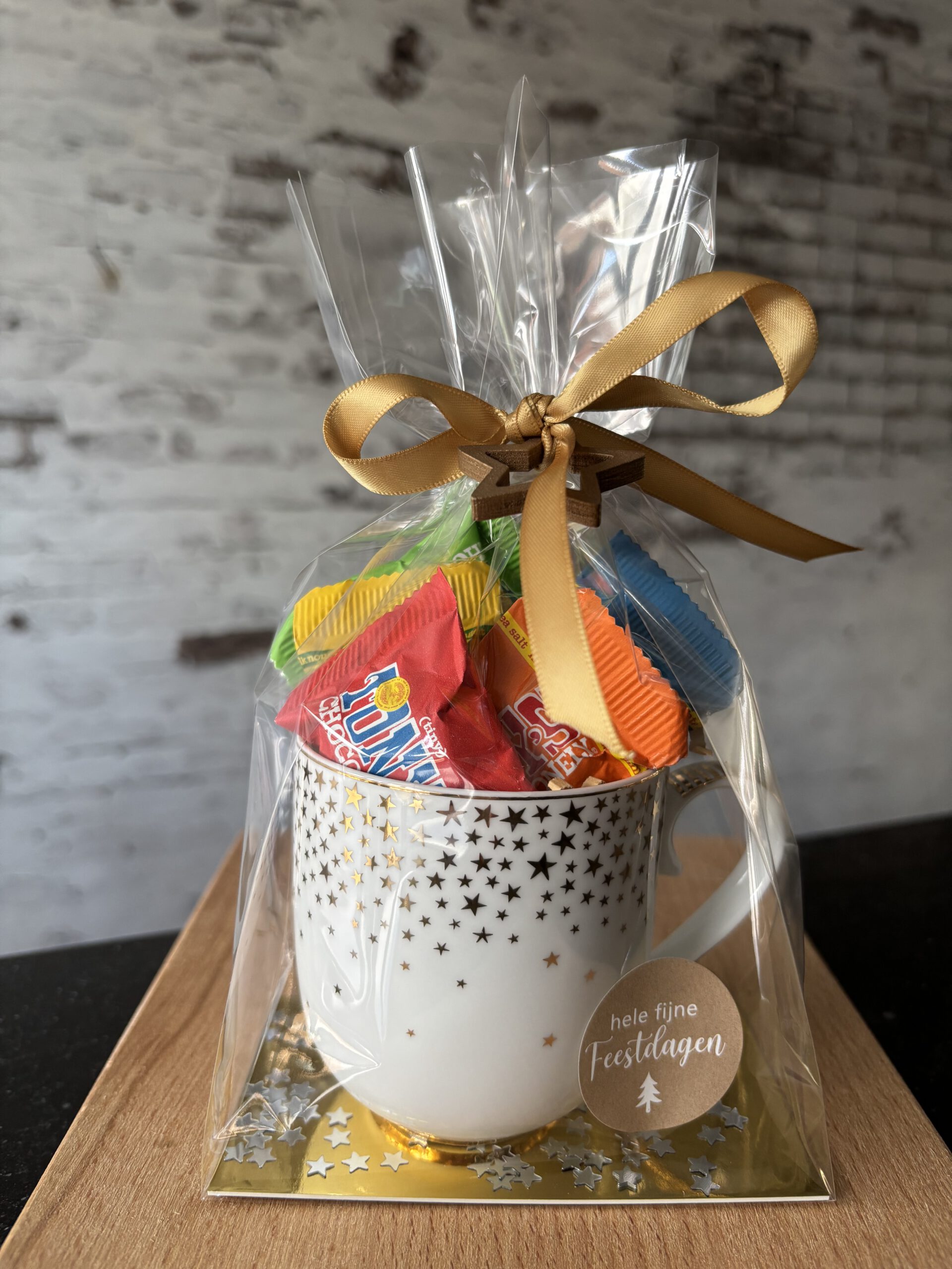 Pip Studio Royal Winter Mok klein Wit 260 ml & Tony Chocolonely