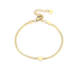 Armband met hartje