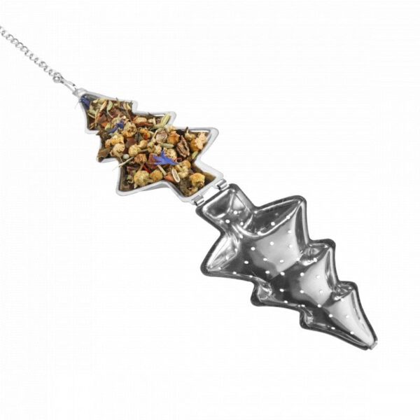Thee ei - RVS - Kerstboom | ARELO - Afbeelding 2