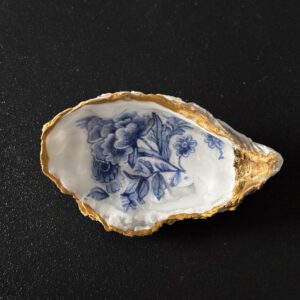 Oesterschelp met decoupage | Dianas Creaties