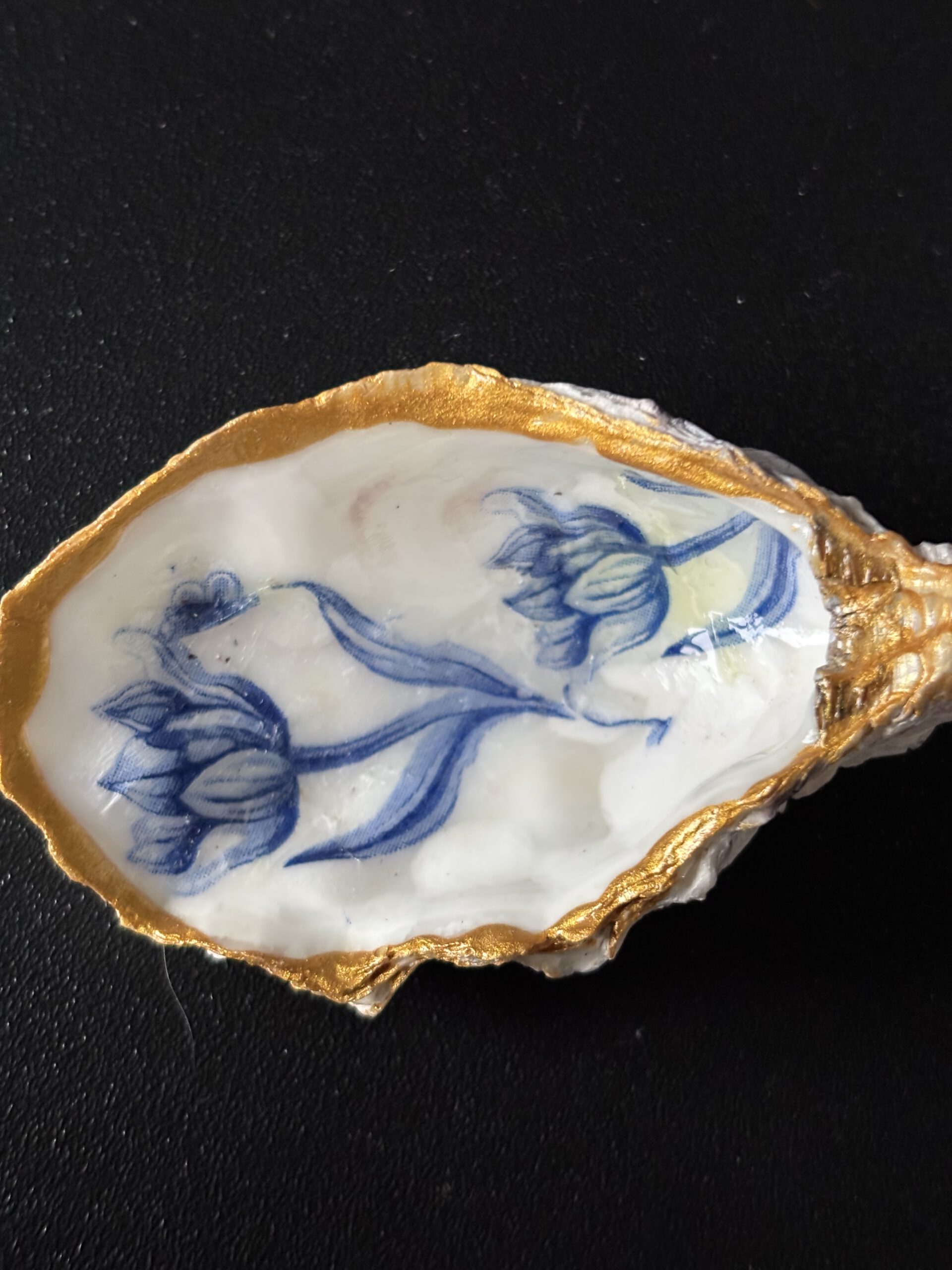 Oesterschelp met decoupage | Dianas Creaties - Afbeelding 2