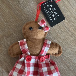 Vilten hanger peperkoek vrouwtje | HomeBound by KY