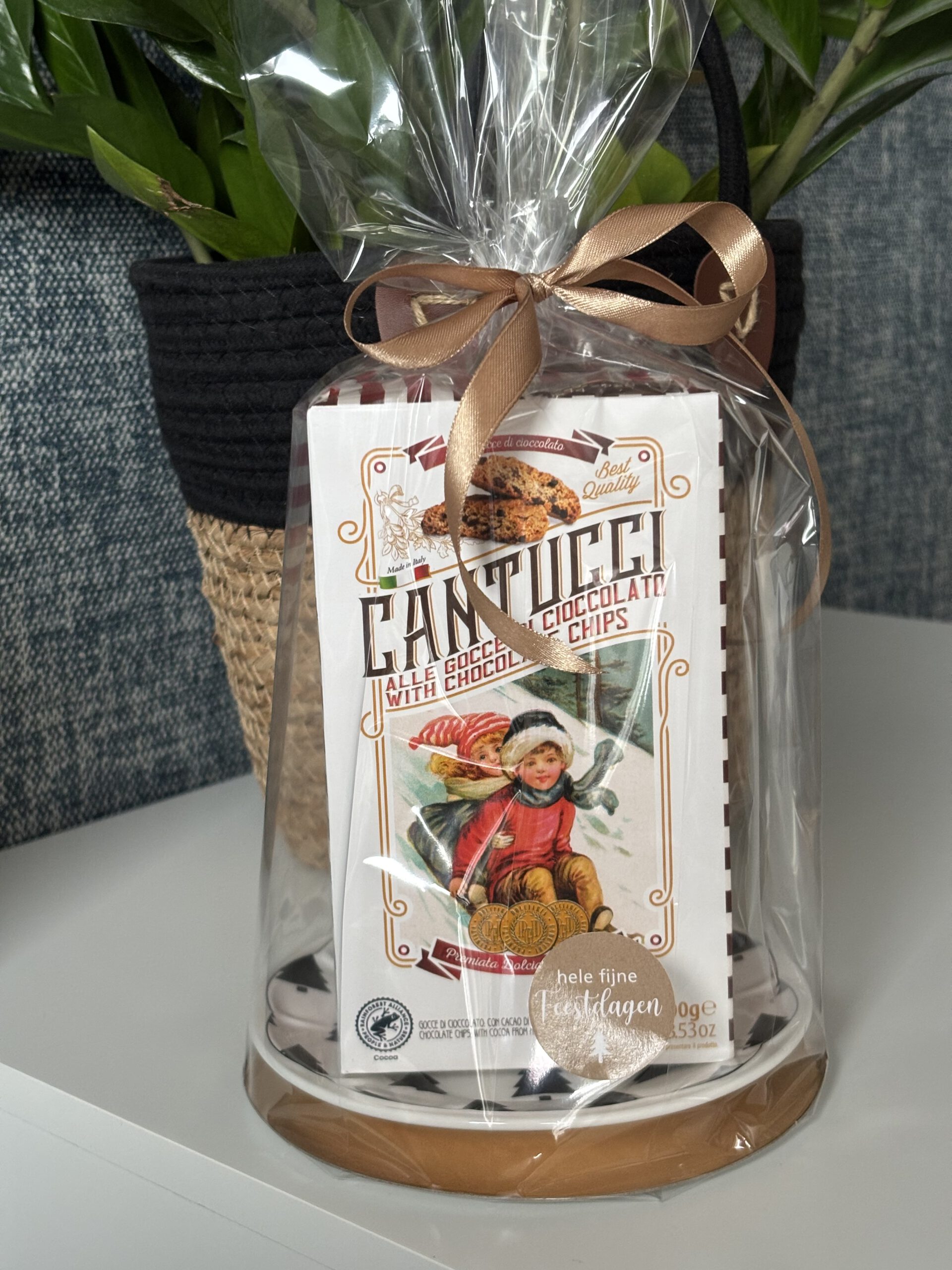 Kerstattentie - italiaanse koekjes - serveerbordje Housevitamin