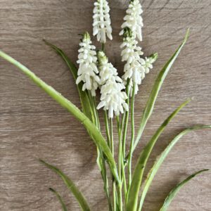 Kunsttak witte druifjes 60 cm