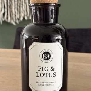 Elizabeth Williams geurkaars Fig & Lotus 22 cm