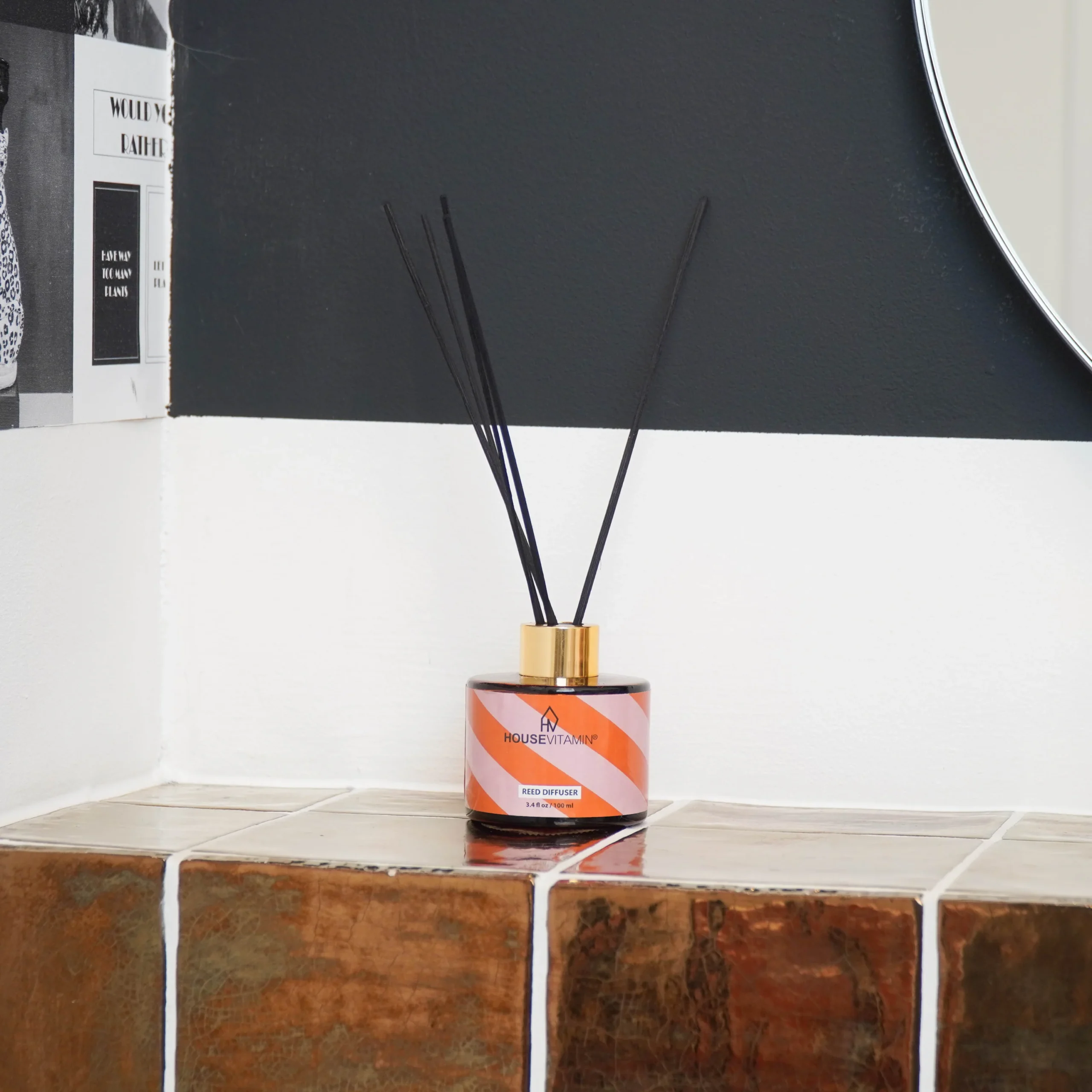 Reed Diffuser - Geurstokjes - Groene Thee - 100ml - Afbeelding 3