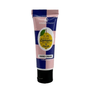 Handcrème - Vegan Handcrème -Mini Tube - Citroen/ Bergamot/Basilicum - 30 ml