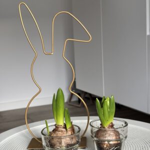 Paashaas metaal goud