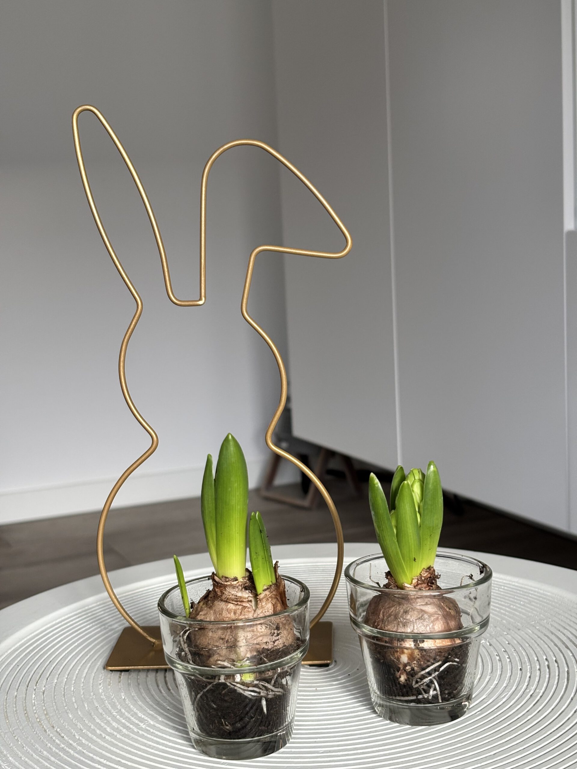 Paashaas metaal goud