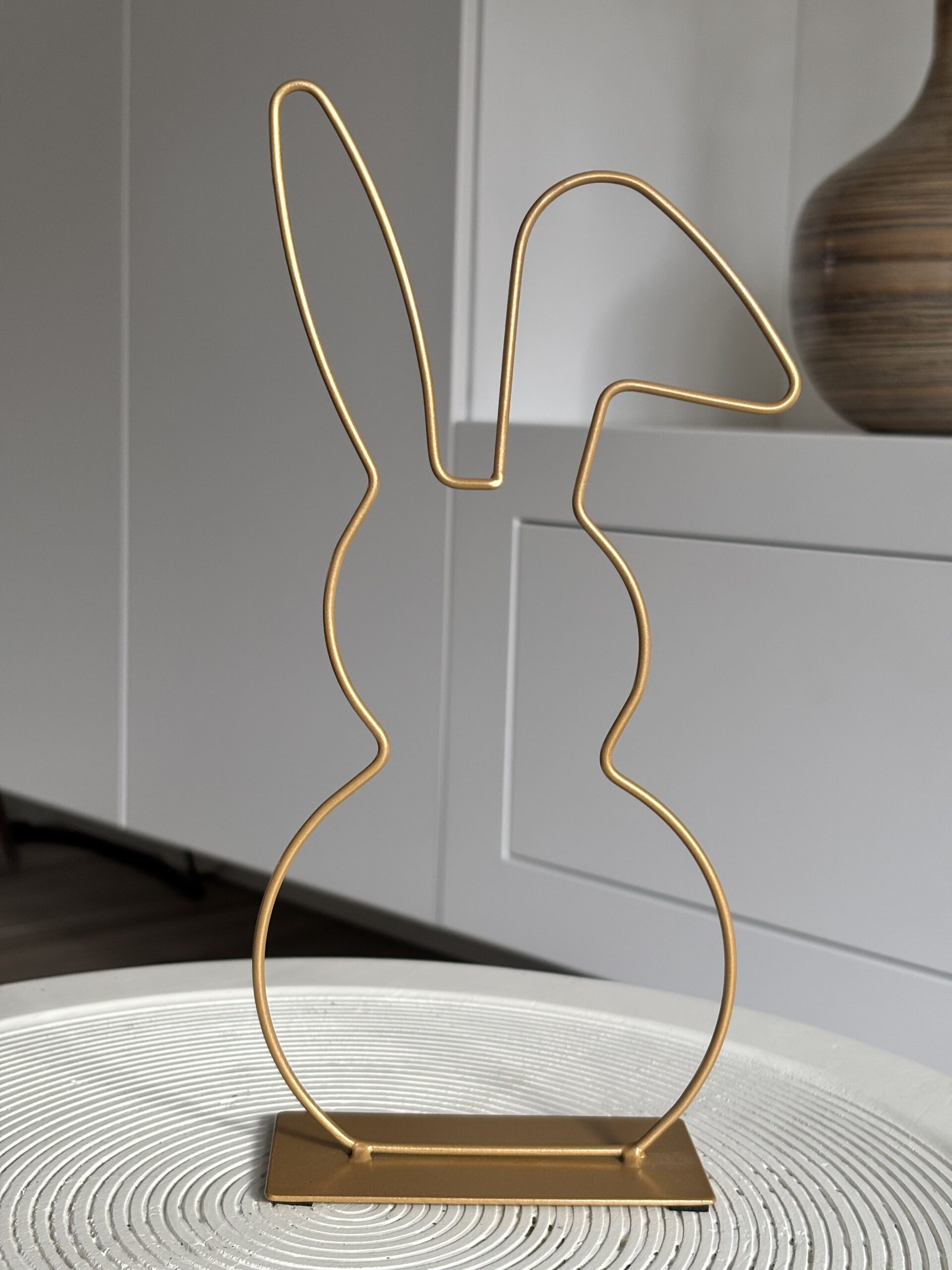 Paashaas metaal goud - Afbeelding 2