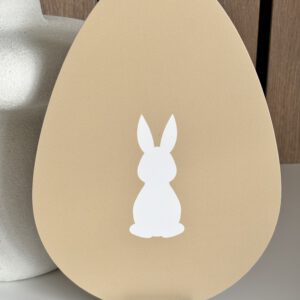 Forex paasei sand met paashaas 28 x 19.5 cm