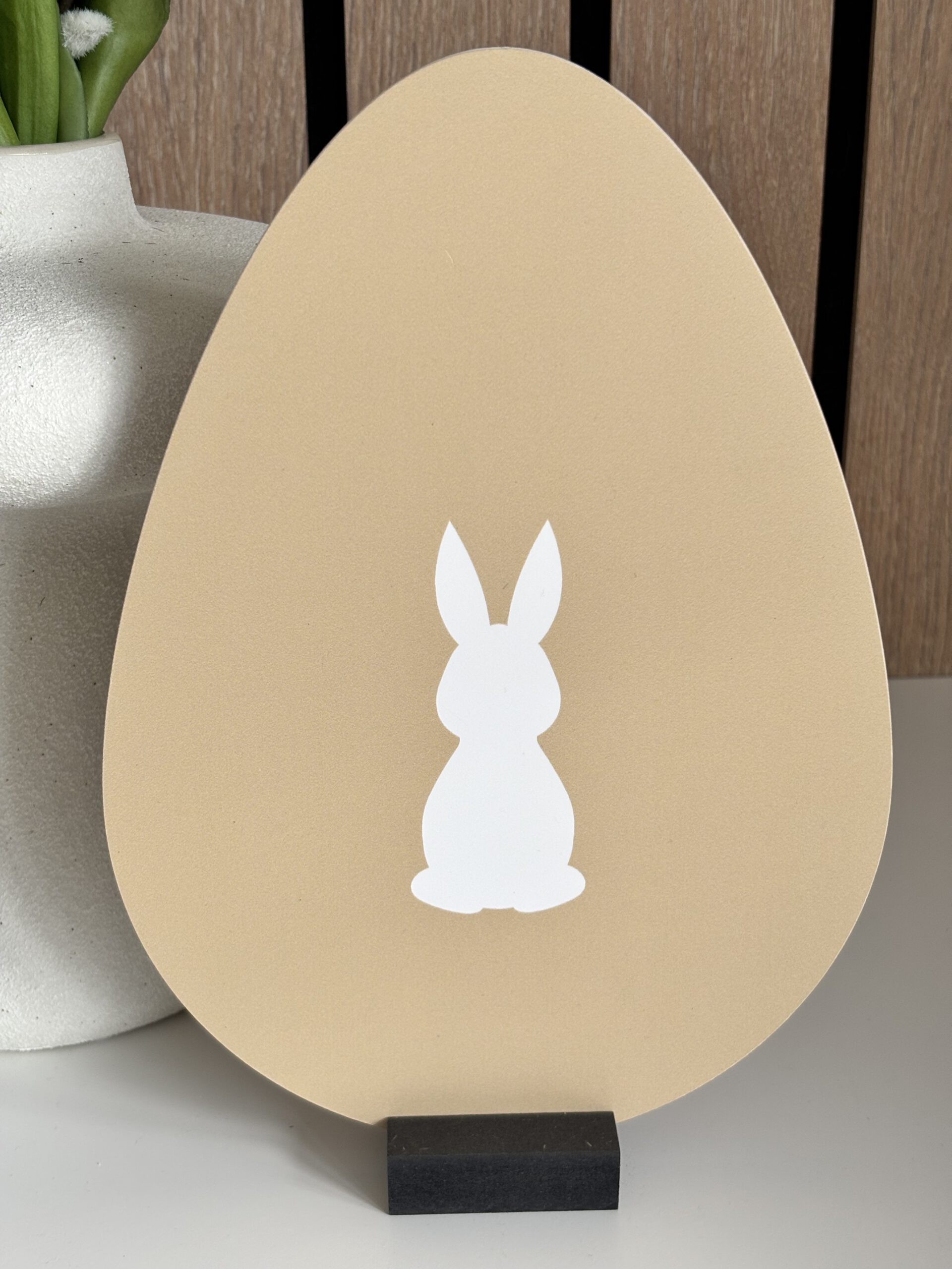 Forex paasei sand met paashaas 28 x 19.5 cm