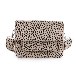 Schoudertas cheetah 19x15 cm
