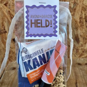 Avondvierdaagse traktatie kanjer stroopwafels en handcrème