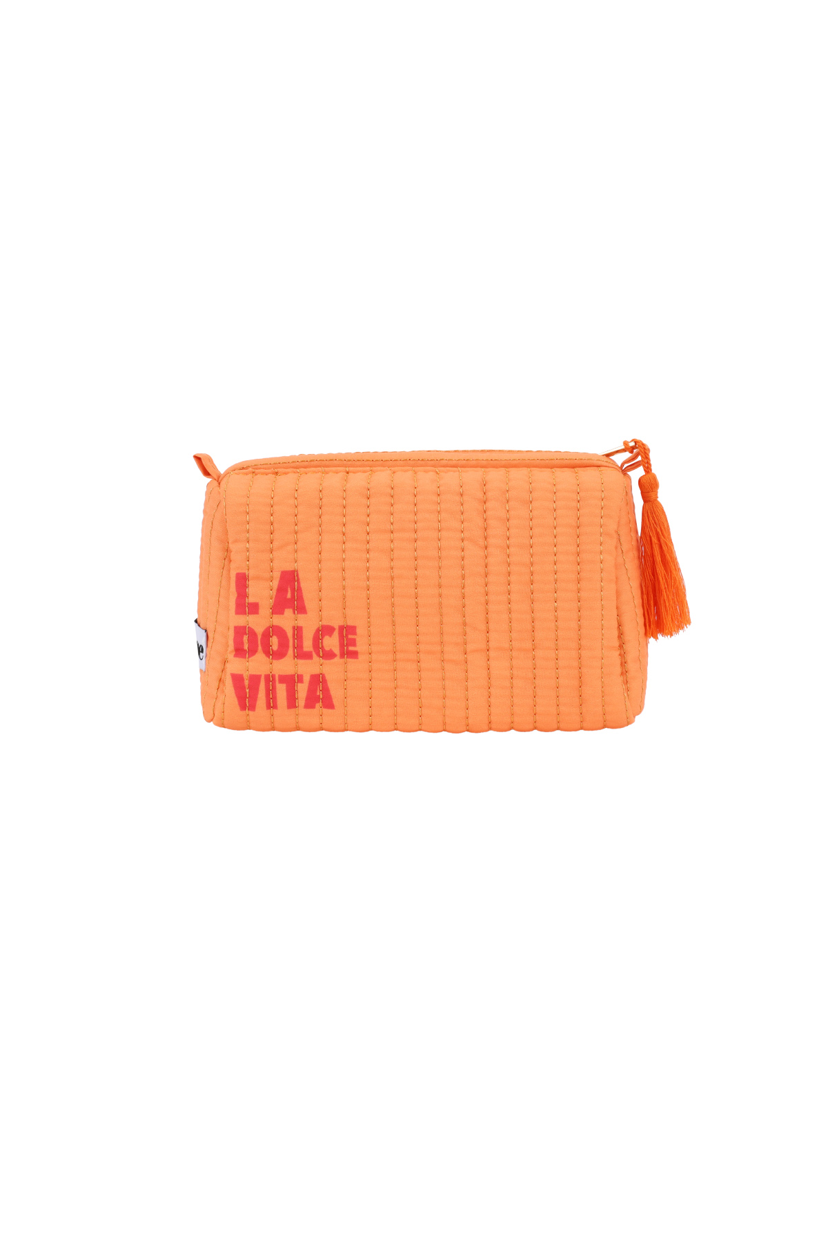 Make up tas oranje la dolce vita