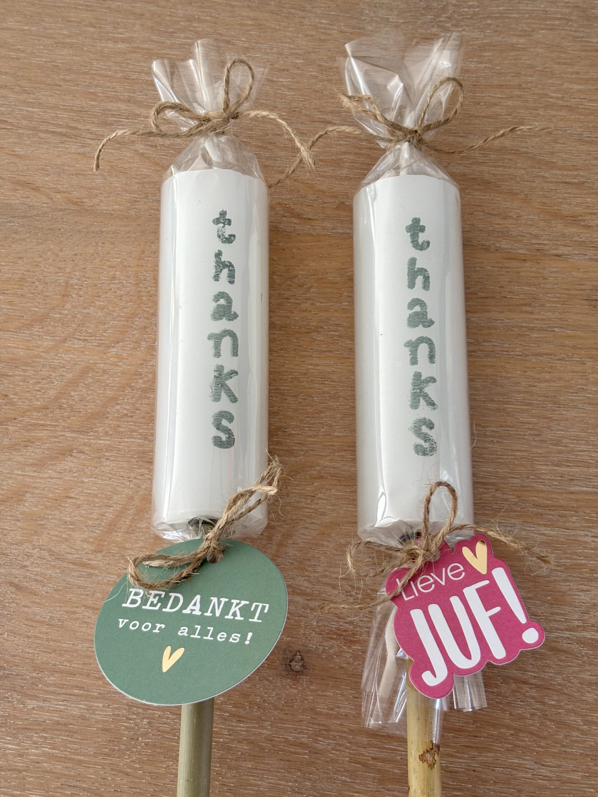 Tuinfakkel print thanks - Afbeelding 2
