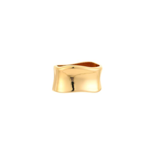 Sjaal ring rond metaal goudkleurig