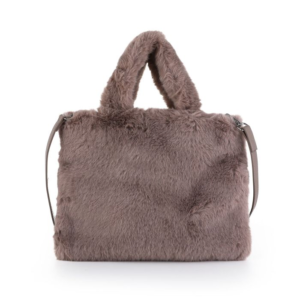 Teddy handtas khaki met schouderband