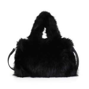 Teddy handtas zwart met schouderband