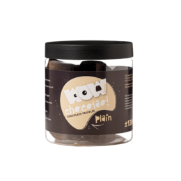 Klassieke chocoladetruffels geschenkpot 130 gram