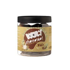 Pure chocoladetruffels kersteditie geschenkpot 130 gram